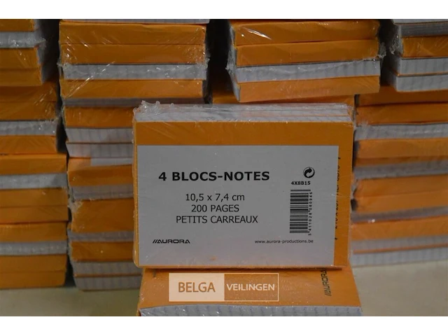 27x 4 blocs-notes - afbeelding 2 van  3