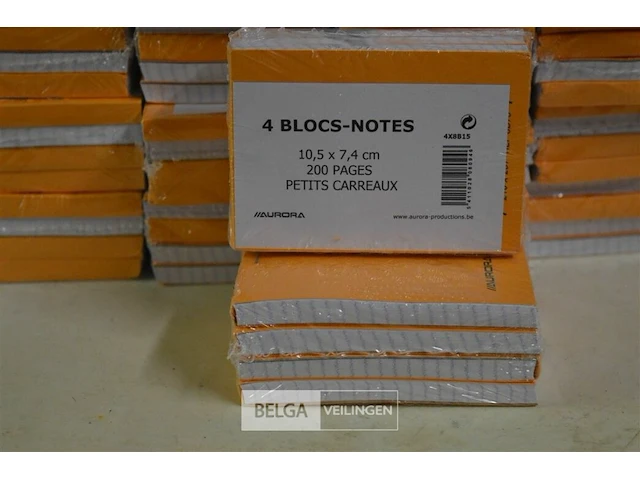 27x 4 blocs-notes - afbeelding 3 van  3