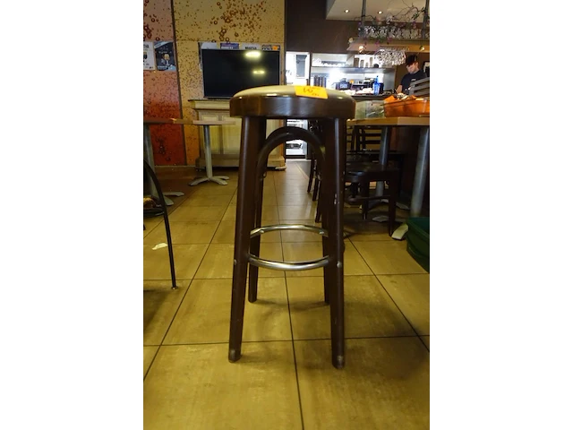 27x houten barstoel - afbeelding 1 van  3