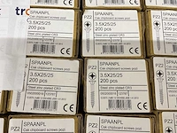 28 dozen spaanplaatschroeven ; deels inox - afbeelding 7 van  7