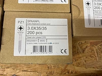 28 dozen spaanplaatschroeven - afbeelding 3 van  7