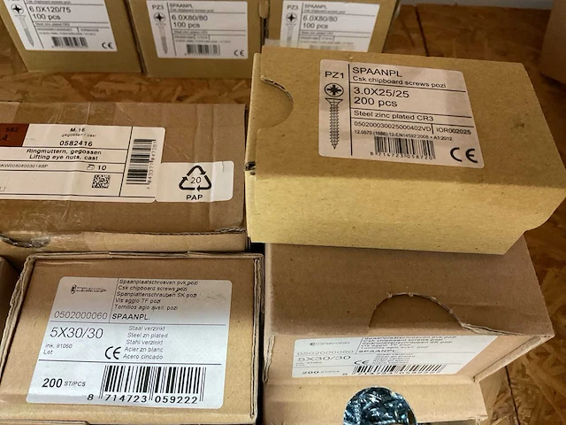 28 dozen spaanplaatschroeven - afbeelding 6 van  7