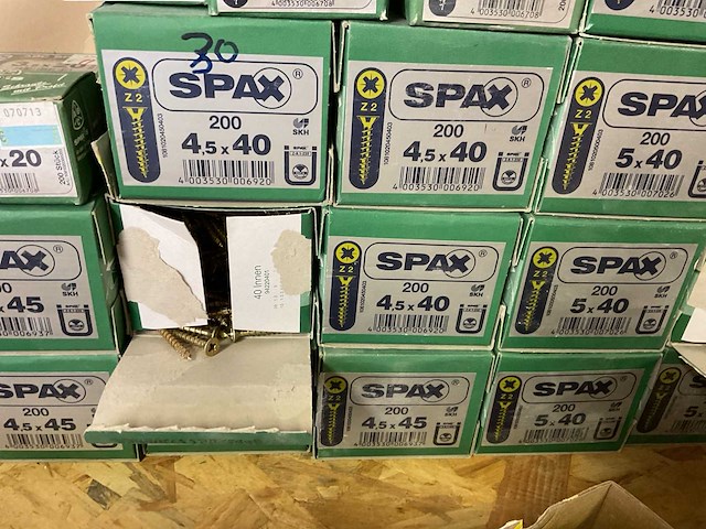 28 x dozen houtschroeven - afbeelding 3 van  8