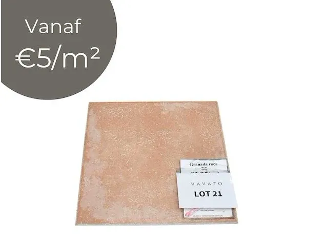 2,88 vloertegel 40x40 - granada roca - afbeelding 1 van  4