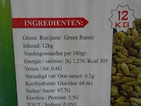 28x 12kg groene rozijnen ansari - afbeelding 3 van  3