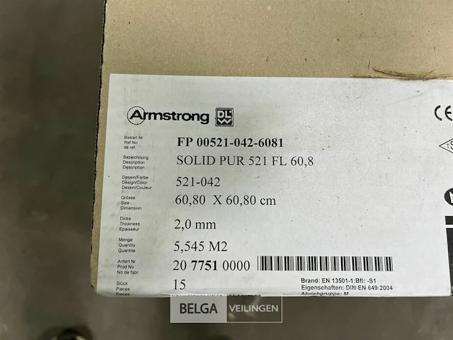 28x vinyl armstrong solid pur 521 - afbeelding 3 van  4