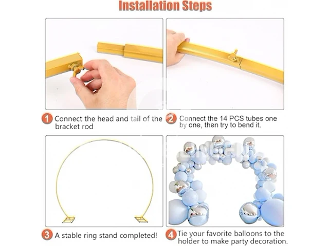 2,9 m ballonboog - afbeelding 4 van  6