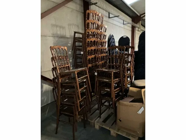 29x kunststof horeca stapelstoel - afbeelding 6 van  8