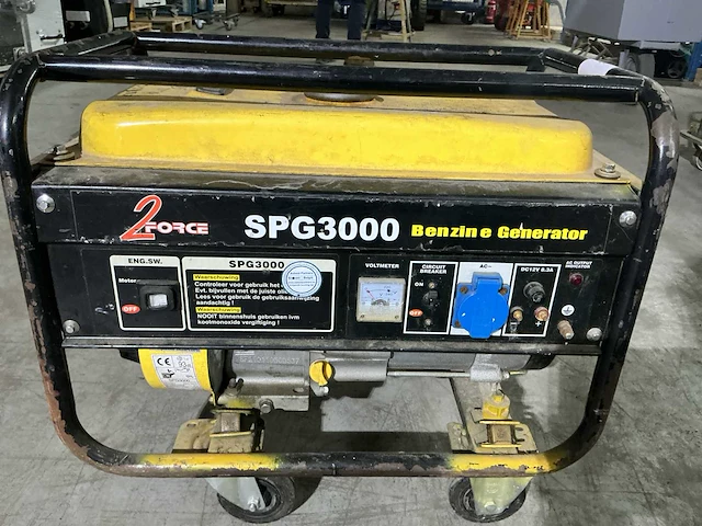 2force spg3000 stroomgenerator - afbeelding 4 van  5