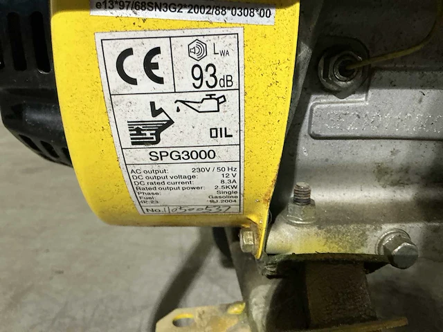 2force spg3000 stroomgenerator - afbeelding 5 van  5