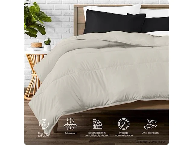 2in1 dekbed 240x200cm+hoofdkussens all season - afbeelding 3 van  7
