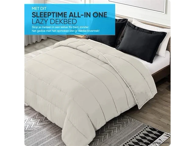 2in1 dekbed 240x200cm+hoofdkussens all season - afbeelding 7 van  7