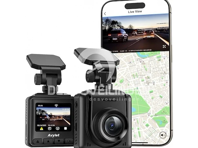 2k wi-fi dash cam - afbeelding 1 van  6