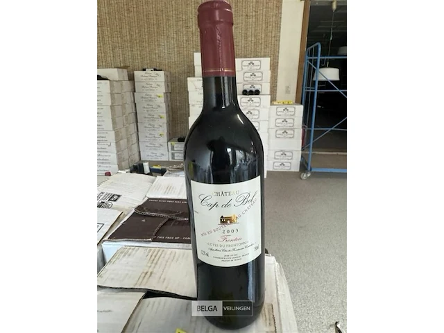 2x 1 doos chateau cap de bel 2003 - afbeelding 4 van  5