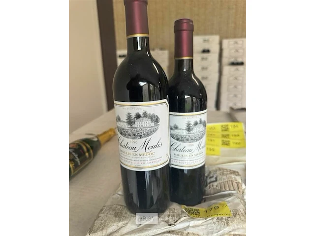 2x 1 doos chateau moulis 1996 - afbeelding 1 van  6