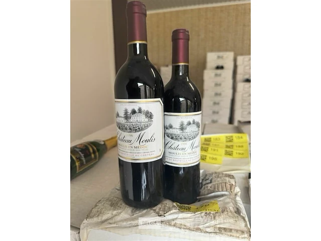 2x 1 doos chateau moulis 1996 - afbeelding 2 van  6