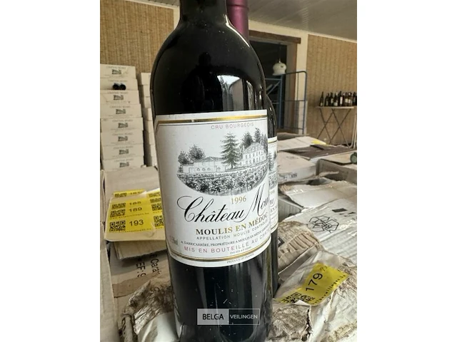 2x 1 doos chateau moulis 1996 - afbeelding 5 van  6