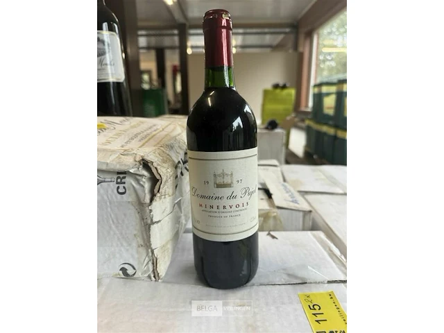 2x 1 doos domaine du pujol minervois 1997 - afbeelding 1 van  5