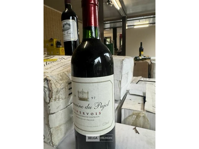 2x 1 doos domaine du pujol minervois 1997 - afbeelding 3 van  5