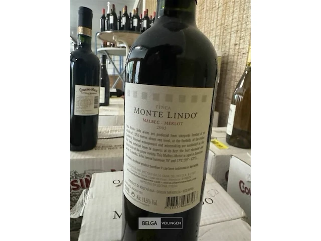 2x 1 doos monte lindo malbec merlot 2005 - afbeelding 3 van  3