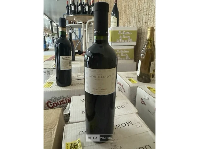 2x 1 doos monte lindo malbec merlot 2005 - afbeelding 1 van  3