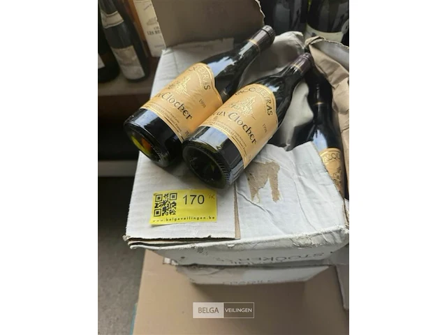 2x 1 doos vacqueyras vieux clocher 1998 - afbeelding 1 van  5