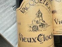 2x 1 doos vacqueyras vieux clocher 1998 - afbeelding 5 van  5