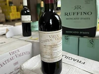 2x 1 doos vieux chauteau valentin premieres cotes de blaye 1995 - afbeelding 1 van  4