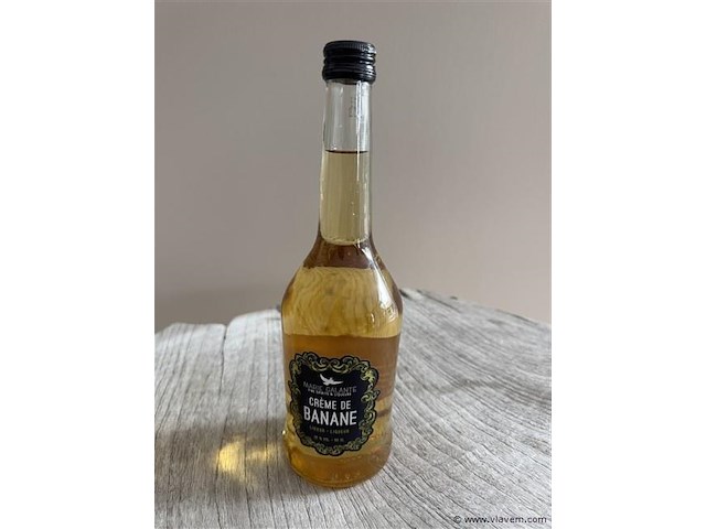 2x 1 fles marie galante crème de banane - afbeelding 1 van  2