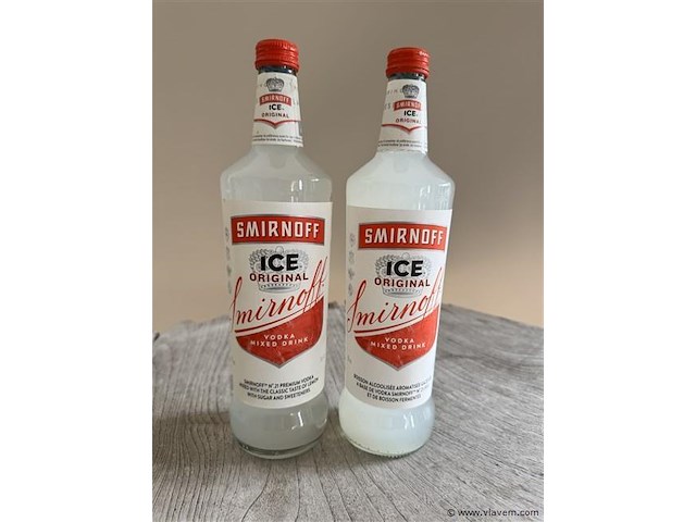 2x 1 fles smirnoff ice original - afbeelding 1 van  1