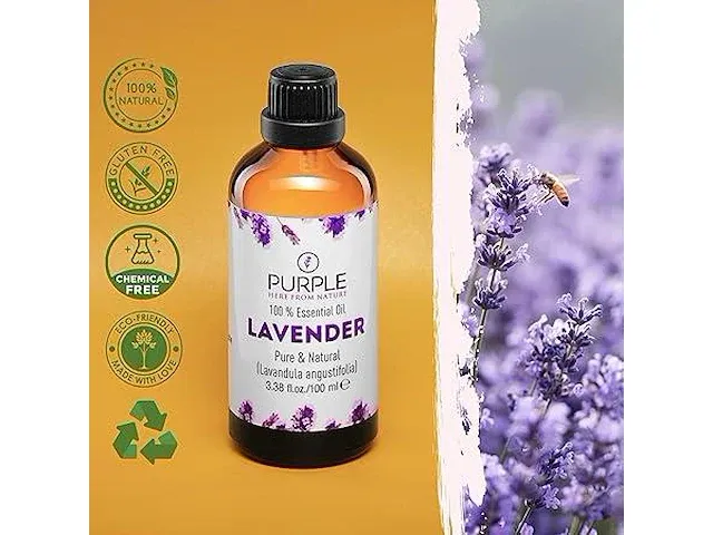 2x 100ml lavendel essentiële olie - afbeelding 3 van  3