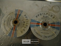 2x 10st schuurschijven feldmühle, type "pfeilflex x31" 178x6x22,2 - afbeelding 1 van  3