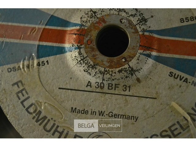 2x 10st schuurschijven feldmühle, type "pfeilflex x31" 178x6x22,2 - afbeelding 3 van  4