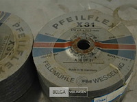 2x 10st schuurschijven feldmühle, type "pfeilflex x31" 178x6x22,2 - afbeelding 2 van  4