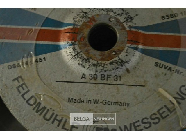 2x 10st schuurschijven feldmühle, type "pfeilflex x31" 178x6x22,2 - afbeelding 4 van  4