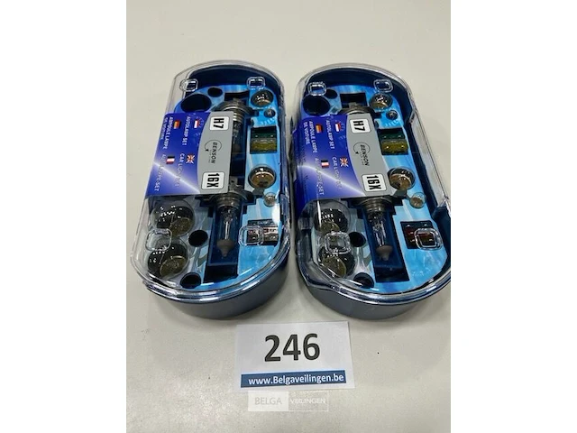 2x 16 delig autolampenset h7 - afbeelding 1 van  3