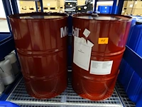 2x 208l hydraulic oil nuto h46 mobile - afbeelding 1 van  3