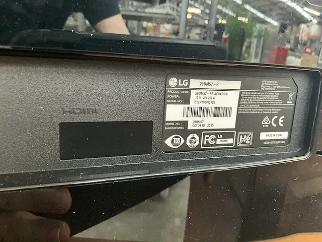 2x 29” monitor lg ultrawide 29um57 - afbeelding 7 van  9