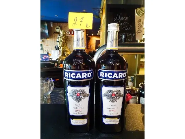 2x 2l fles ricard - afbeelding 1 van  1