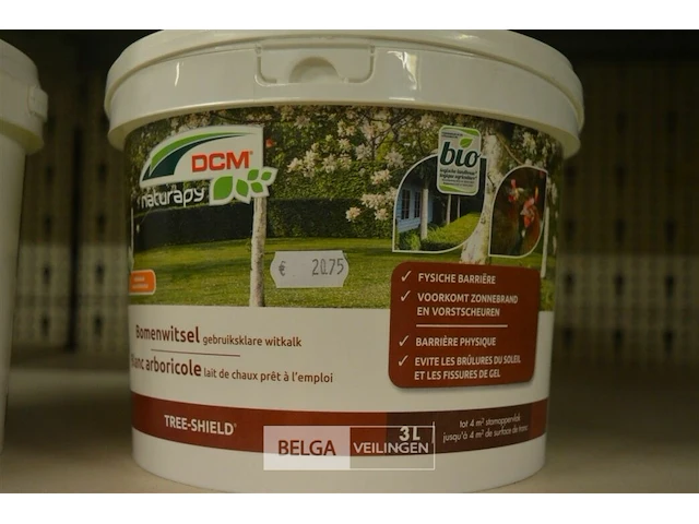 2x 3l dcm bomenwitsel - voorkomt zonnebrand en vorstscheuren - afbeelding 2 van  2