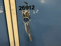 2x 6-vaks lockerkast met sleutels - afbeelding 6 van  7