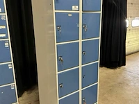 2x 6-vaks lockerkast met sleutels - afbeelding 7 van  7