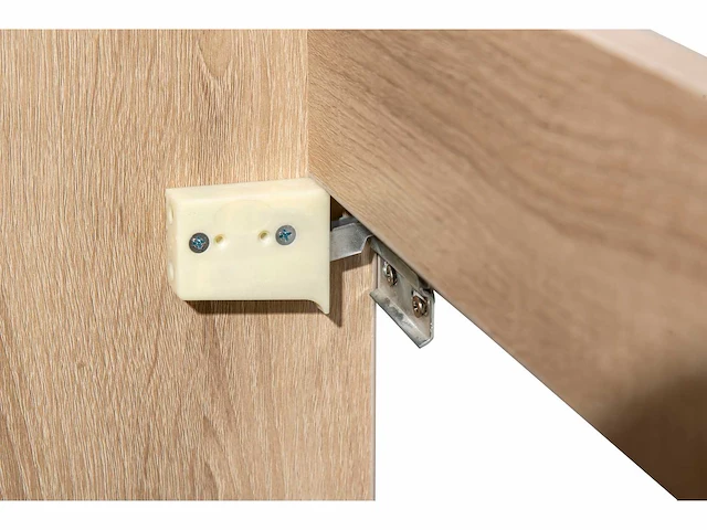 2x 60cm badkamermeubelset bern wit eik - afbeelding 6 van  7