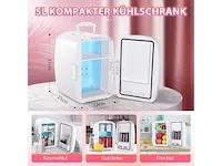 2x 6l draagbare minikoelkast met spiegel - afbeelding 5 van  6