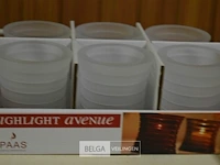 2x 6st spaas theelichthouders - afbeelding 2 van  3