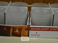 2x 6st spaas theelichthouders - afbeelding 3 van  3