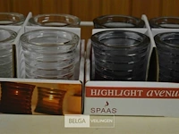 2x 6st spaas theelichthouders - afbeelding 2 van  3