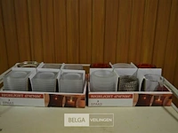 2x 6st spaas theelichthouders - afbeelding 1 van  4