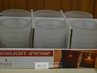 2x 6st spaas theelichthouders - afbeelding 2 van  3