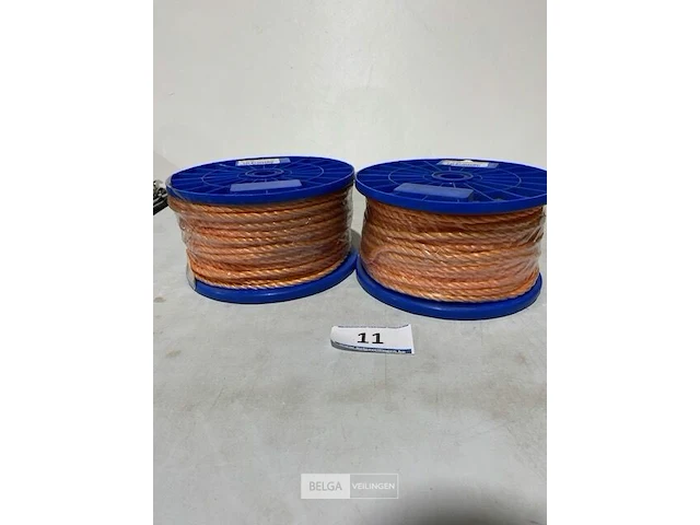 2x 70 meter polypropyleen touw diameter 6mm - afbeelding 1 van  3